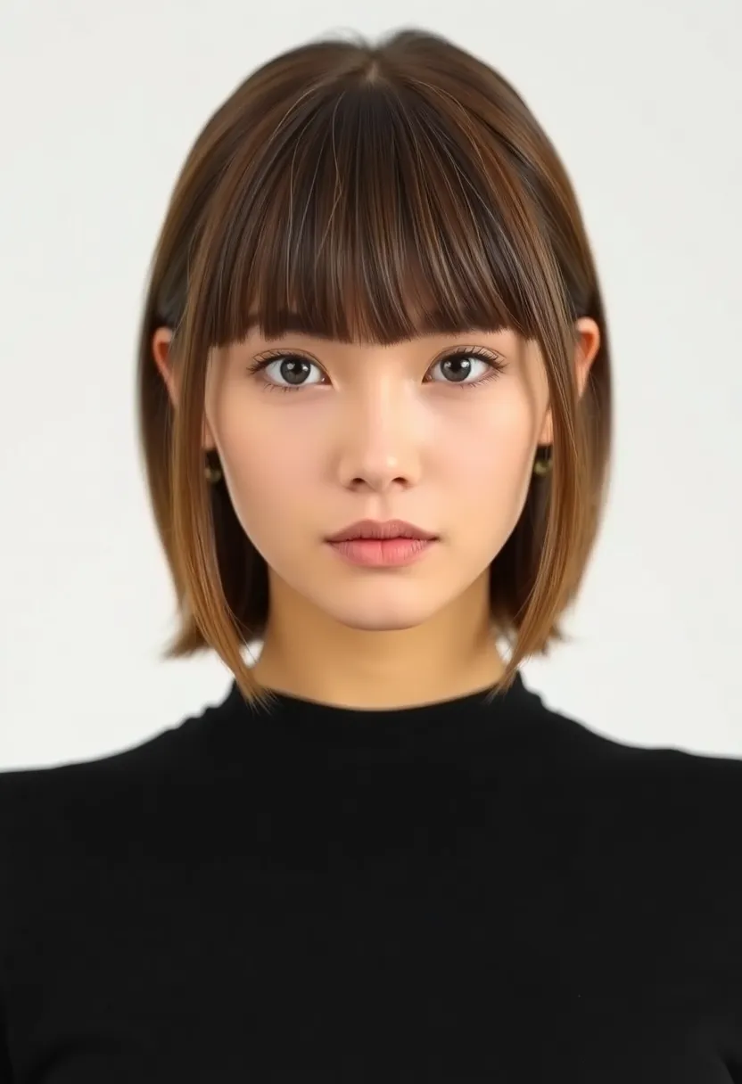 Blunt Bangs
